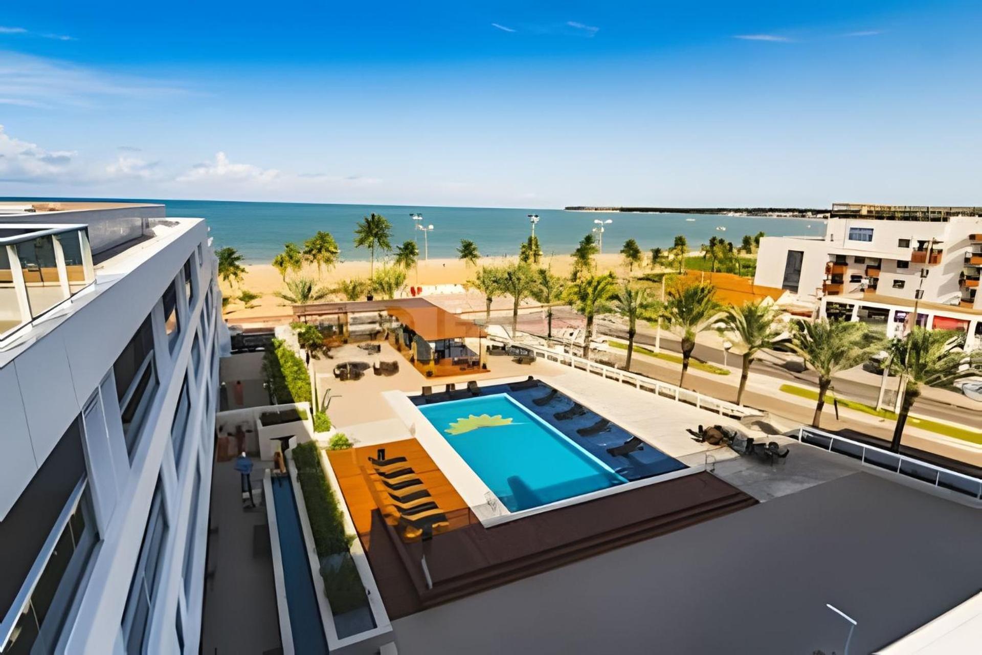 Apartamento Apto 2q Com Vista Para O Mar No Solar Tambau